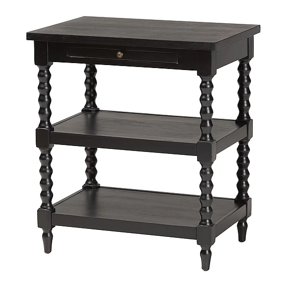 Baxton Studio Imogene - Black End Table 13568