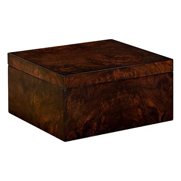 Oliver Home Small Burl Box in Walnut Burl 1361-50