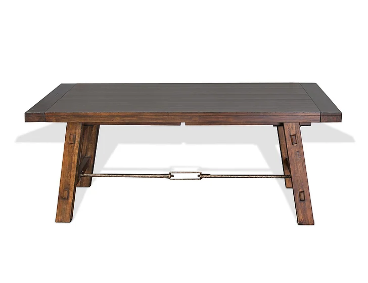 Sunny Designs Tuscany Extension Table in Vintage Mocha 1380VM CLOSEOUT