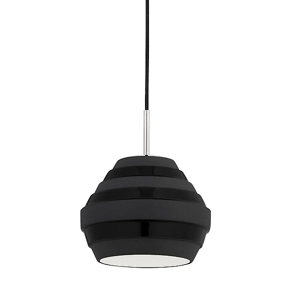 Hudson Valley Lighting Calverton Pendant 1383-PN/BK