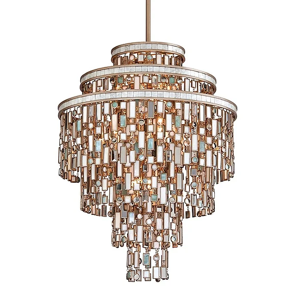 Corbett Lighting Dolcetti Chandelier 142-413-CPL