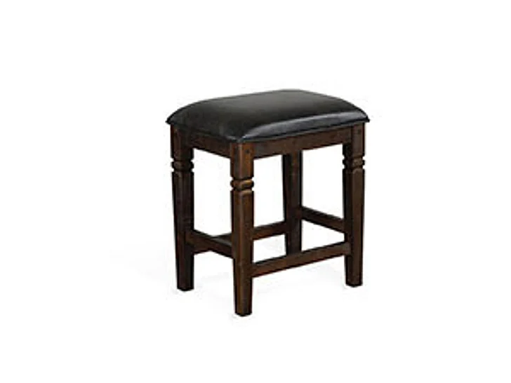 Sunny Designs Homestead 24"H Backless Stool (Set of 2) in Tobacco Leaf 1430TL2-24