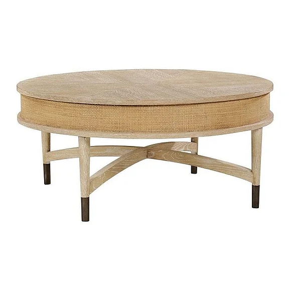 Oliver Home Kirkwood Coffee Table in Himalaya 1442-37