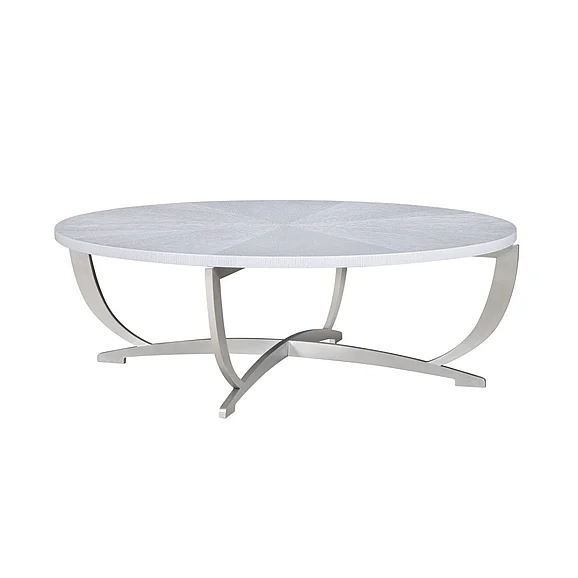 Oliver Home Park Avenue Coffee Table in Snow 1493-65
