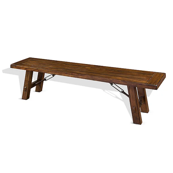 Sunny Designs Tuscany Bench in Vintage Mocha 1522VM