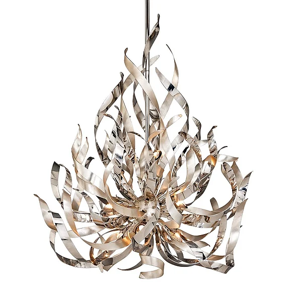 Corbett Lighting Graffiti Chandelier 154-49-SL/SS