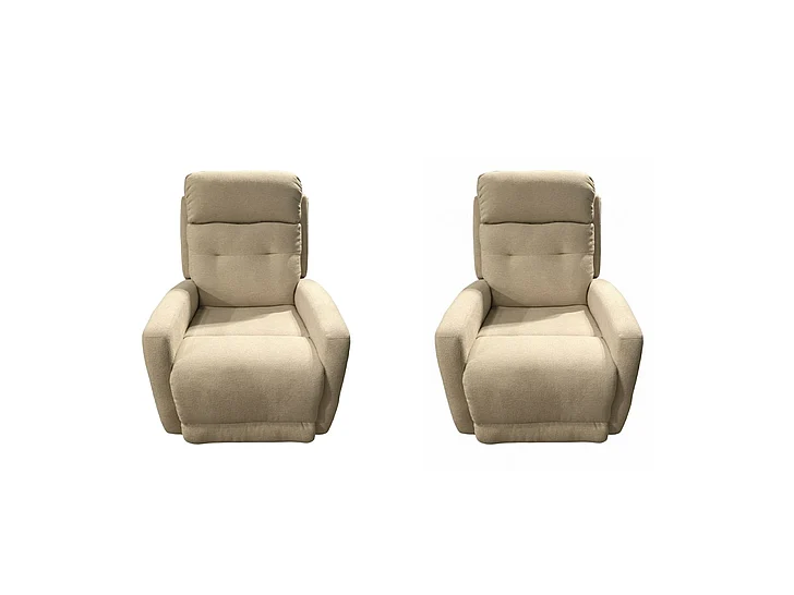 Southern Motion Bank Shot Rocker Recliner in Shell 1157 286-15 (Set of 2)