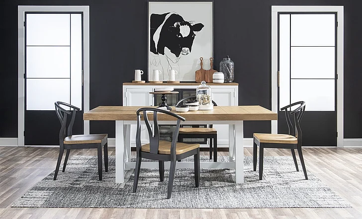 Legacy Classic Franklin 5pc Dining Room Set in Oak