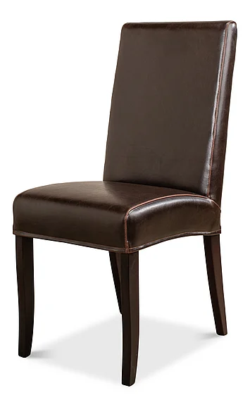 Sarreid Milano Side Chair in Brown 15662 (Set of 2)