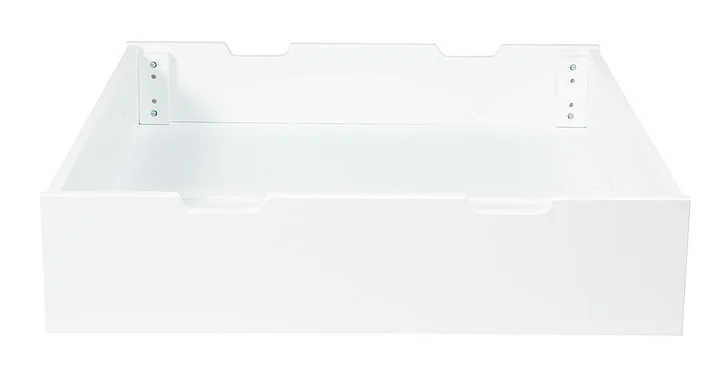 Maxtrix Underbed Storage Drawer in White (Set of 2) 1600-002