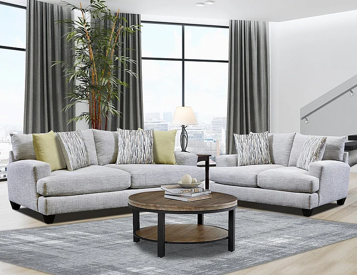 Peak Living 1600 2pc Living Room Set in Comeback 602 CUSTOM ITEM