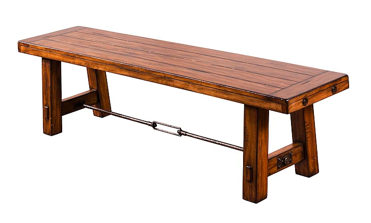Sunny Designs Tuscany Bench in Vintage Mocha 1615VM