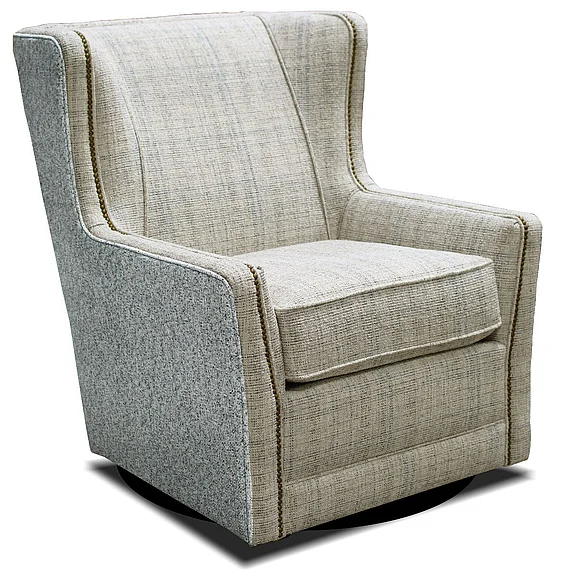 Tennessee Custom Willow Swivel Chair 164069N