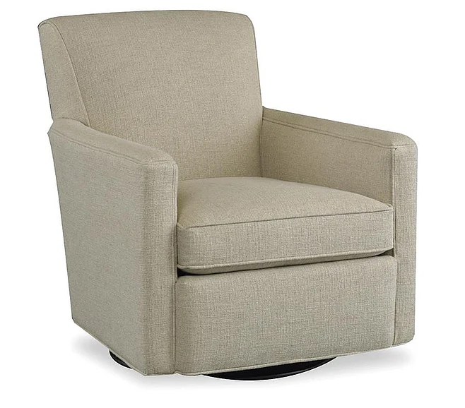 Sam Moore HF Custom Living Room Cruz Swivel Glider 1642