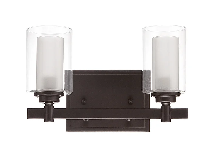 Craftmade Celeste 2 Light Vanity in Espresso 16712ESP2 CLOSEOUT