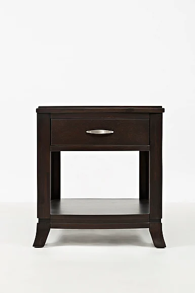 Jofran Downtown End Table in Dark Merlot 1687-3