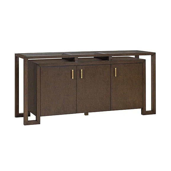 Oliver Home Cabinet in Walnut 1690-38