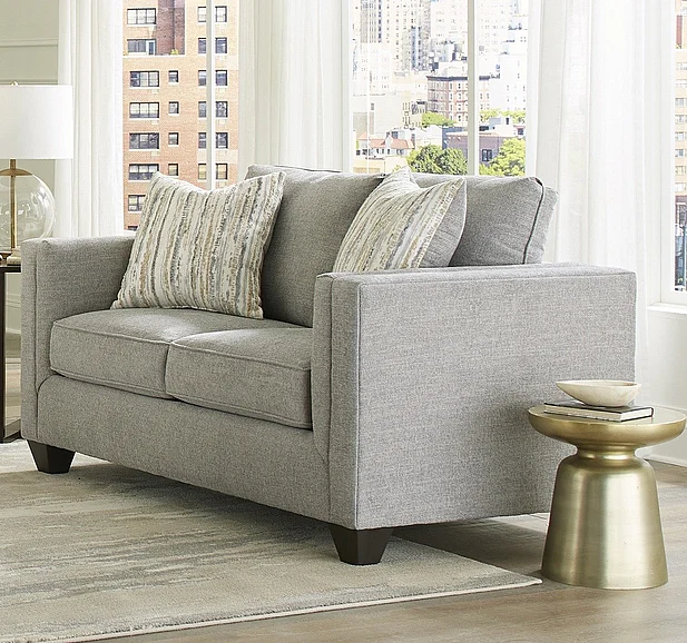 Peak Living 1700 Loveseat in Vance Shark 1702-2277 CUSTOM ITEM