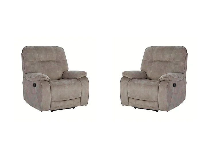 Parker House Cooper Manual Glider Recliner in Natural MCOO#812G-SNA (Set of 2)
