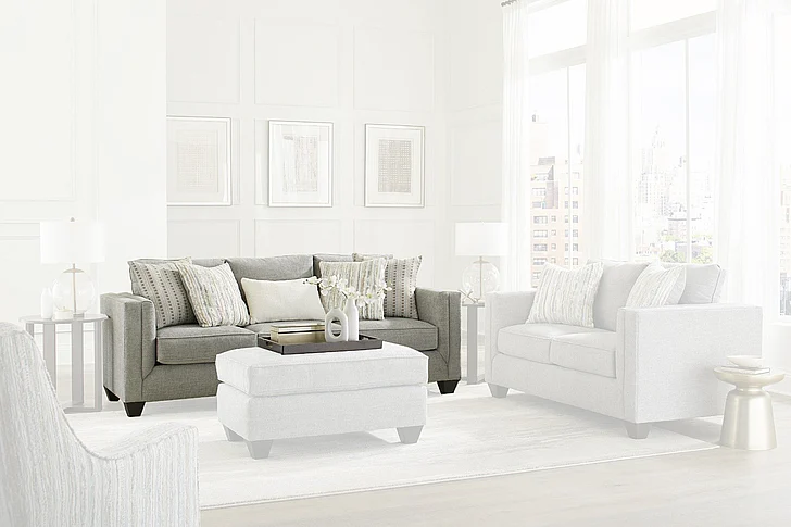 Peak Living 1700 Sofa in Vance Shark 1703-2277 CUSTOM ITEM