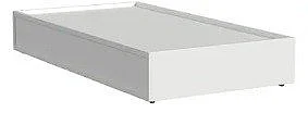 My Home Furnishings Bailey Twin Trundle in White 1708-743