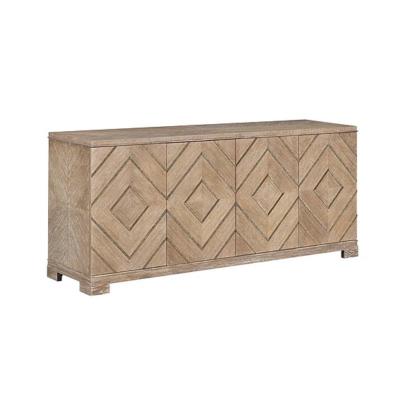 Oliver Home Bedford Metal Sideboard in Auburn 1719-61