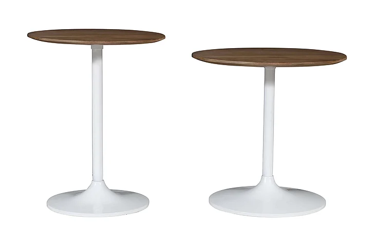 Jofran Remy Nesting Tables in White 1730-223WT