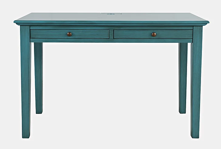 Jofran Craftsman Power Desk in Antique Blue 175-4820