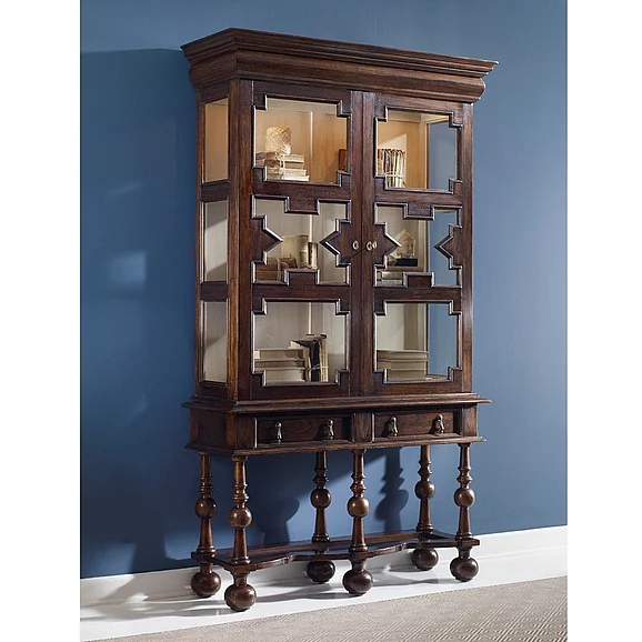 Ambella Home William & Mary Tall Cabinet in Walnut 17560-890-090