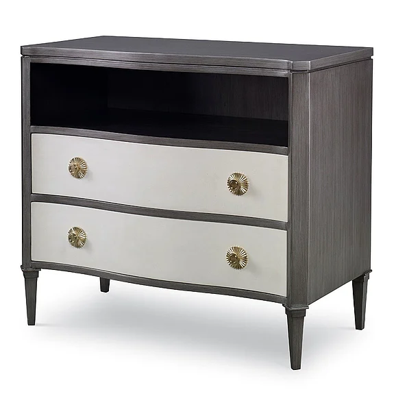 Ambella Home Stella Chest in Grey/Linen 17584-830-001