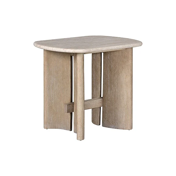 Oliver Home Callaway Side Table in Auburn 1783-61