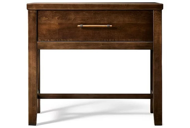 Vaughan-Bassett Pure Maple Bedside Table 1 Drawer in Maple Syrup 180-228