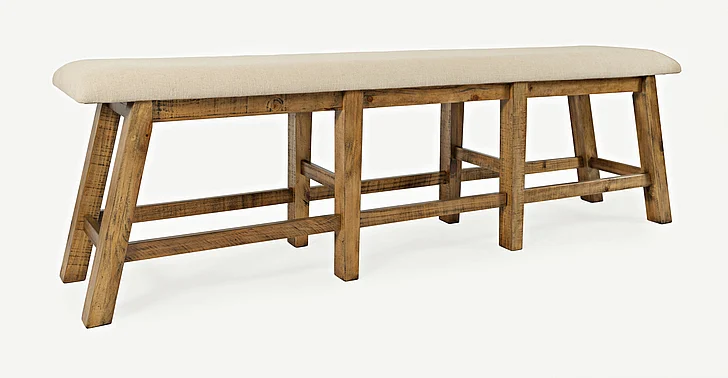 Jofran Telluride Counter Height Bench in Natural 1801-BS85KD