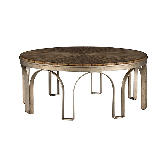 Oliver Home Warsaw Coffee Table in Pecan 1806-45