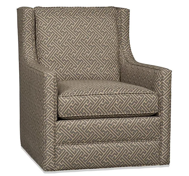 Sam Moore HF Custom Living Room Cedric Swivel Glider 1814