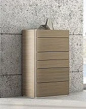 J&M Furniture Evora Premium Chest in Natural Oak CLOSEOUT