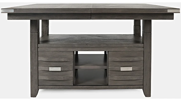 Jofran Altamonte Counter Height Dining Table in Brushed Grey 1855-72