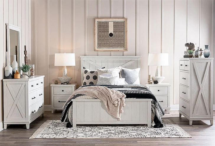 Legacy Classic Flatiron 2pc Youth Bedroom Set in Age White