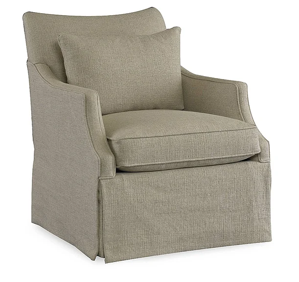 Sam Moore HF Custom Living Room Azriel Swivel Glider 1869