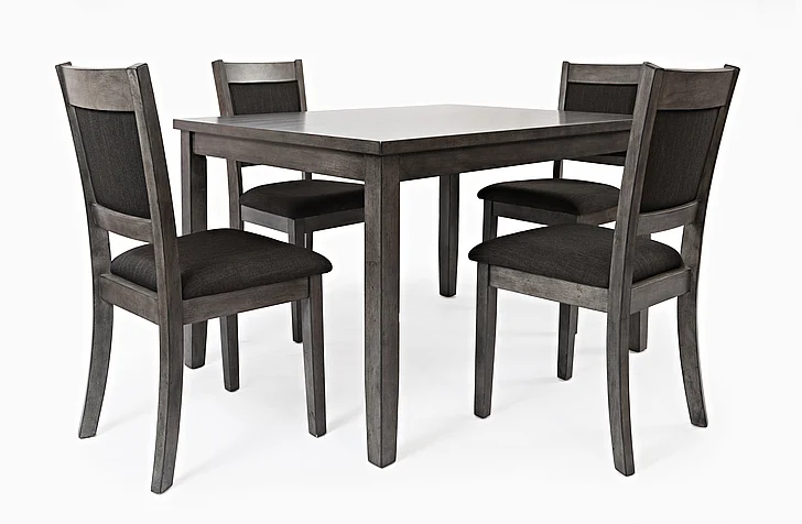 Jofran Greyson Heights 5pc Dining Set in Grey-Brown 1885