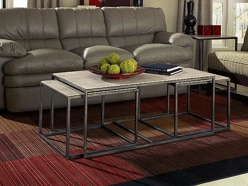 Hammary Modern Basics Rectangular Nesting Cocktail Table 190-910