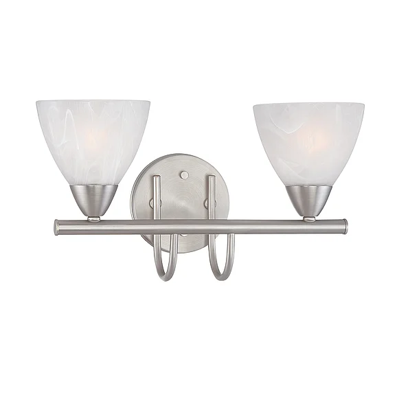 Thomas Lighting Tia 15.75'' Wide 2-Light Vanity Light - Matte Nickel 190016117