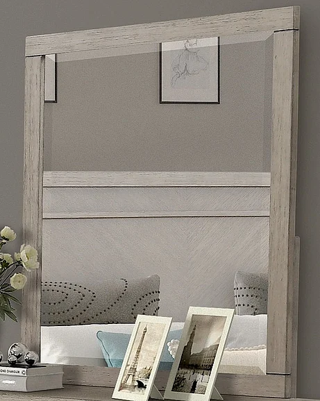 Emma Mason Signature Prism Casa Mirror in Taupe
