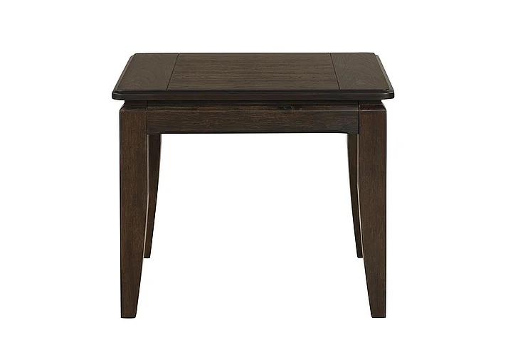 Emma Mason Signature Saddle Ridge Lane End Table in Elm