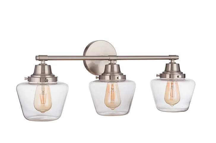 Craftmade Essex 3 Light Vanity in Brushed Polished Nickel 19528BNK3