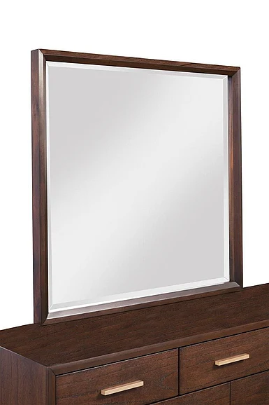 Alpine Furniture Gramercy Mirror in Walnut 1978-06