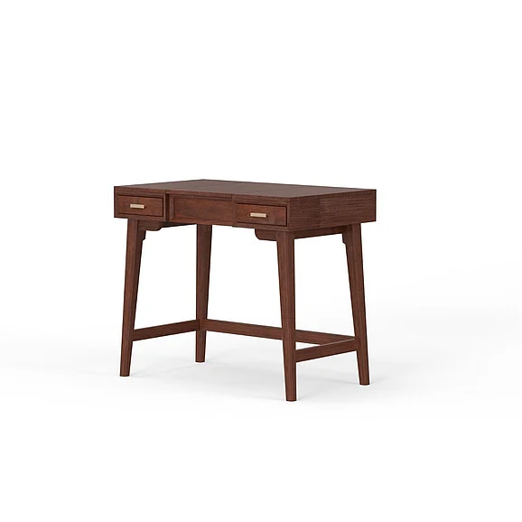 Alpine Furniture Gramercy Bedroom Vanity in Walnut 1978-19