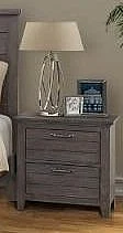 Emma Mason Signature Meadowlight Open Nightstand in Brown