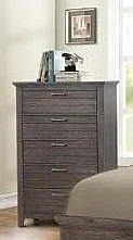 Emma Mason Signature Meadowlight 5 Drawer Chest in Brown