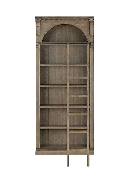 Emma Mason Essentials Austria 94” Tall Bookcase in Brown HO248-409415